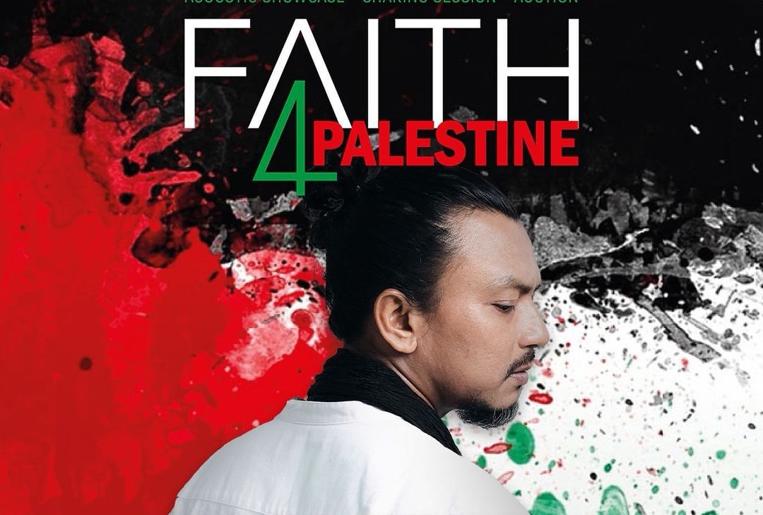 Faizal Tahir Kutip Lebih RM40,000 Untuk Palestine, Lelong Dua Gitar Kesayangan